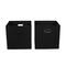 2 Pack Household Essentials 13" Fabric Storage Bins